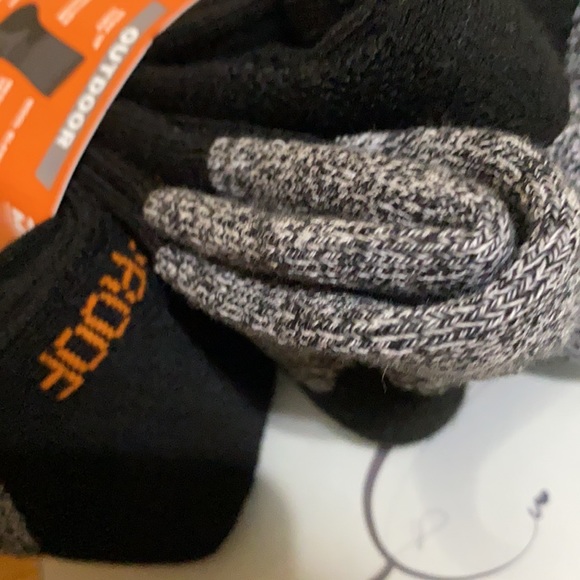 Men’s Weatherproof Vintage Outdoor Crew Socks in Black - 4 packs - Picture 9 of 10